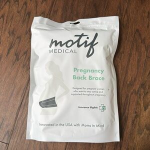 NWT brand new motif pregnancy back brace